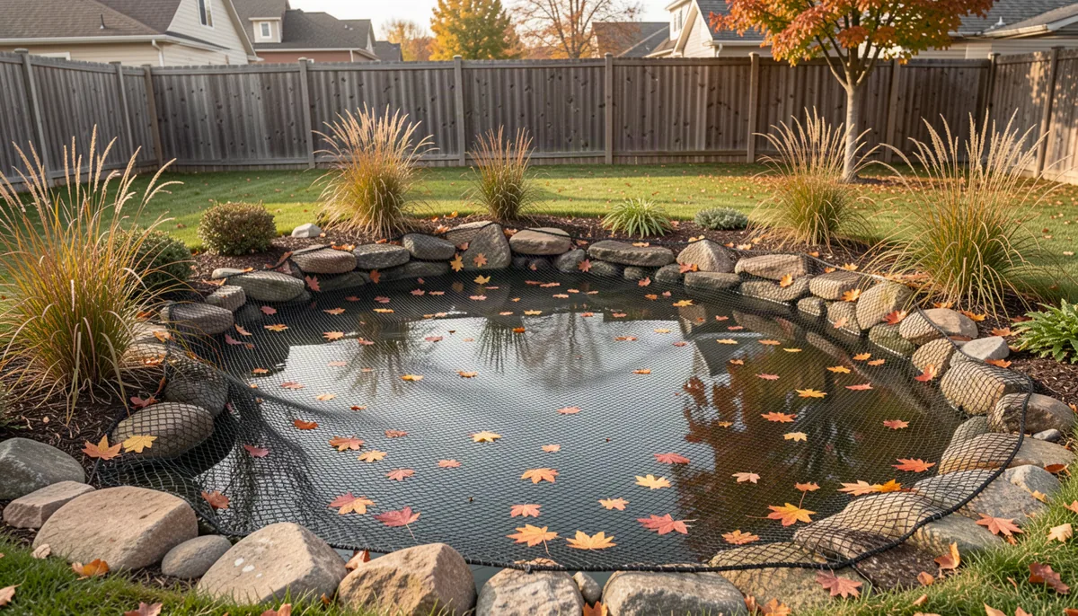 Do I need a pond net in fall, and what size?